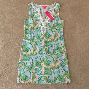 NWT Lilly Pulitzer Harper Shift Sleeveless Dress, Medium